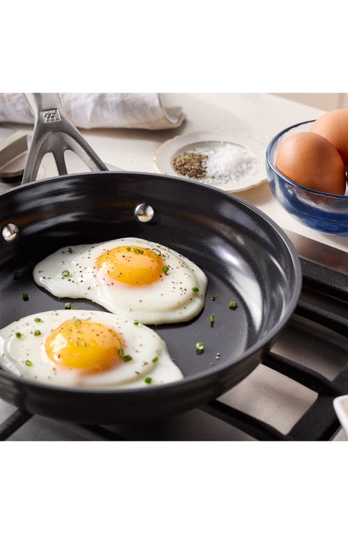 Zwilling Motion Ceramic Hard Anodized Nonstick 8-inch Fry Pan In Black