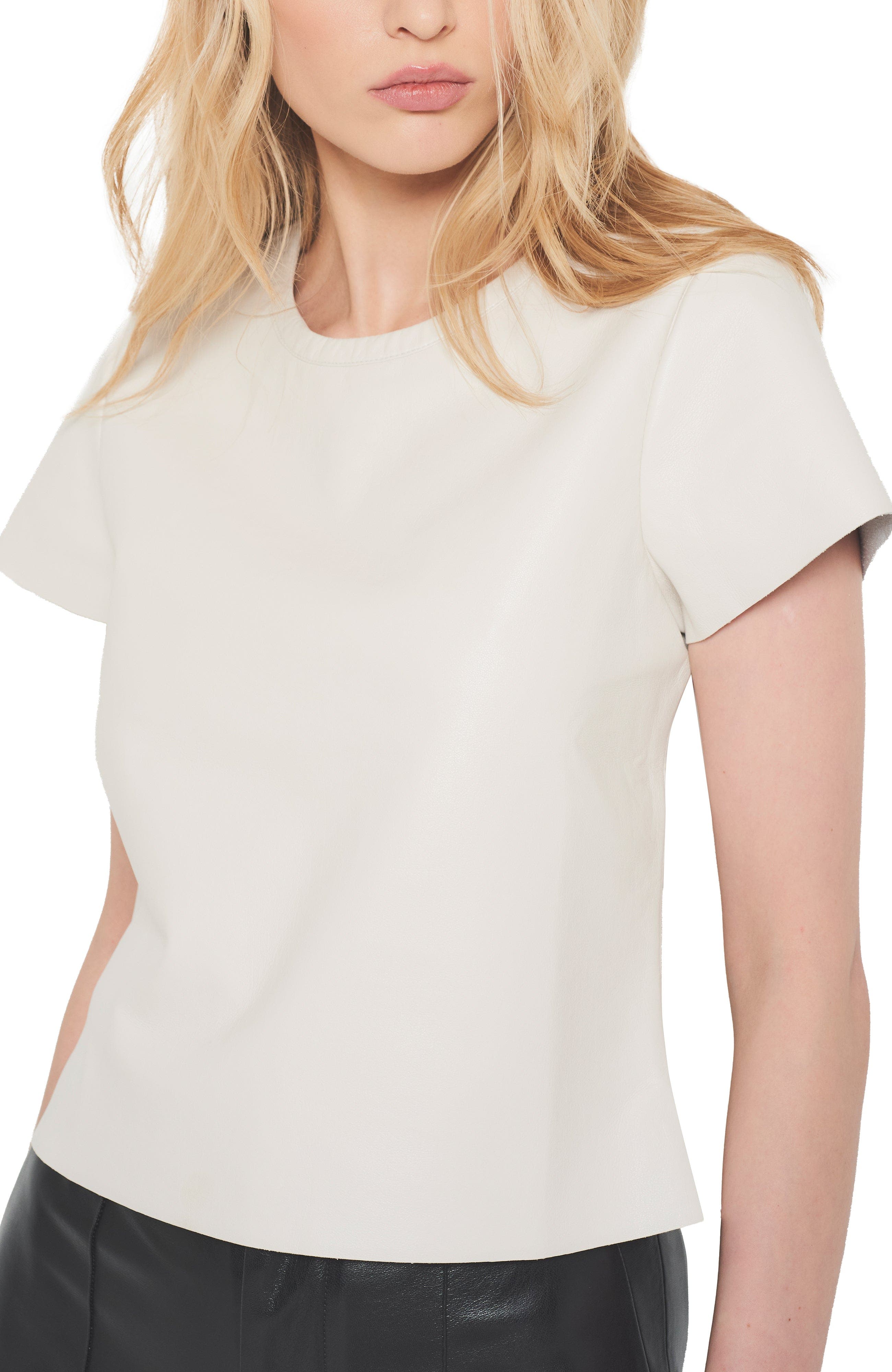 New Guard Recycled Leather Tee - image 3