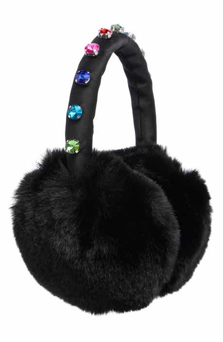 Kate Spade New York embellished faux fur earmuff