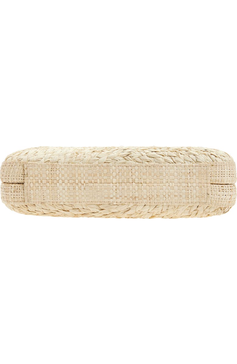 Pamela Munson The Lulu Raffia Clutch, Alternate, color, Natural