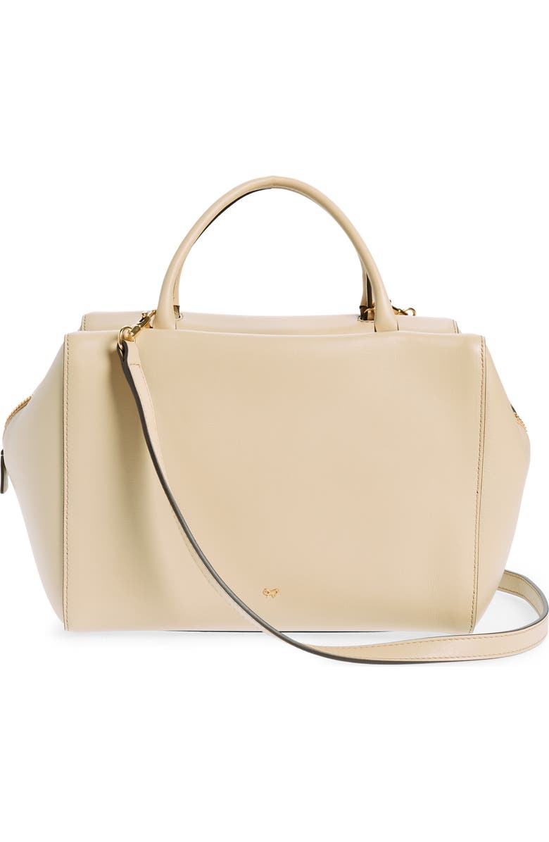 Anya Hindmarch Small Seaton Leather Top Handle Bag, Alternate, color,