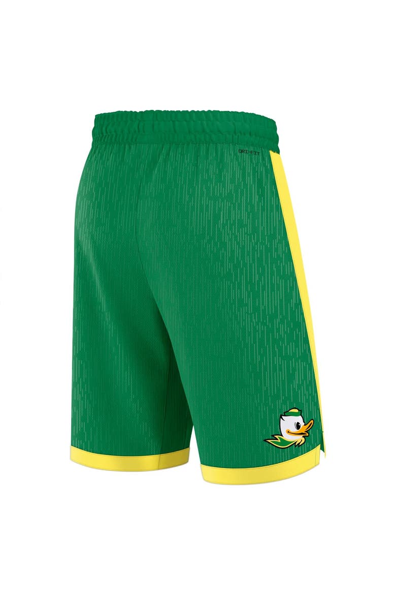 Men's Nike Green Oregon Ducks Road Replica Performance Shorts, Alternate, color, Green