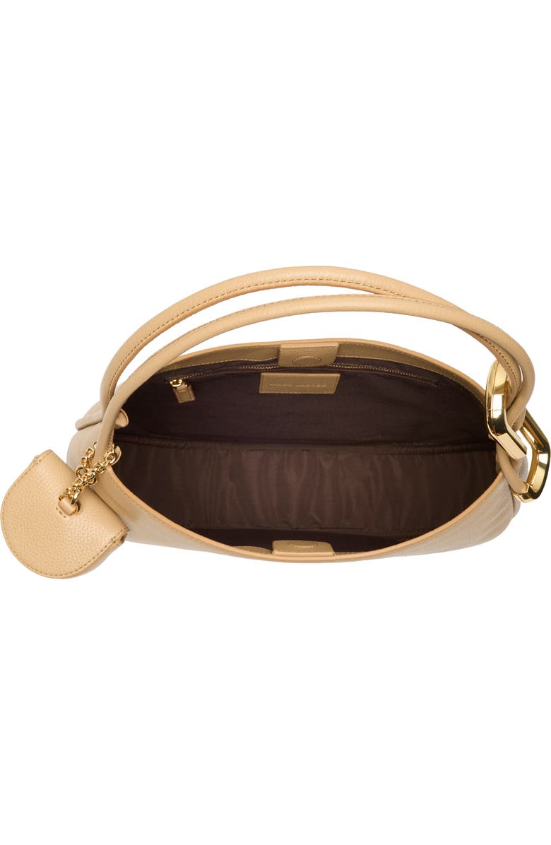 Marc Jacobs Large The Crescent Leather Shoulder Bag, Alternate, color, Camel