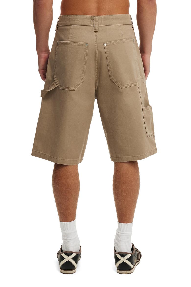 Men's Super Baggy Worker Short, Alternate, color, Camel
