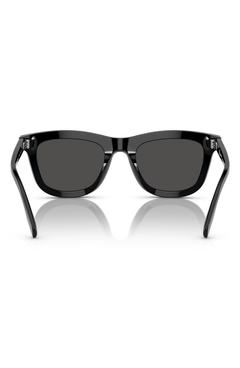 Burberry Kids' 46mm Pillow Sunglasses, Alternate, color, Black / Dark Grey