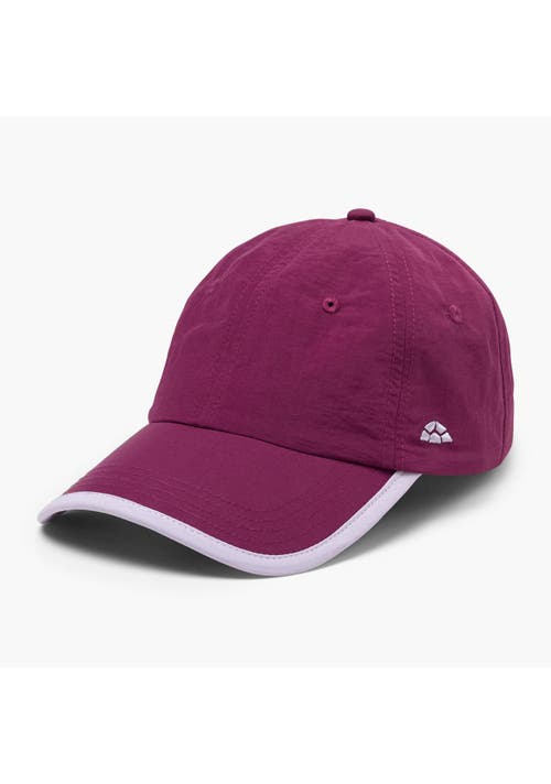Turtle Fur Navigator Ball Cap In Purple