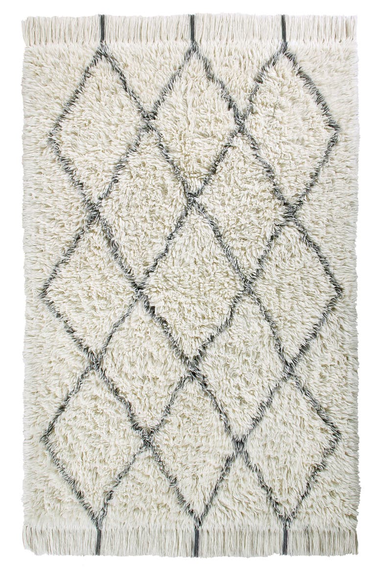 Berber Washable Wool Rug, Main, color, NATURAL