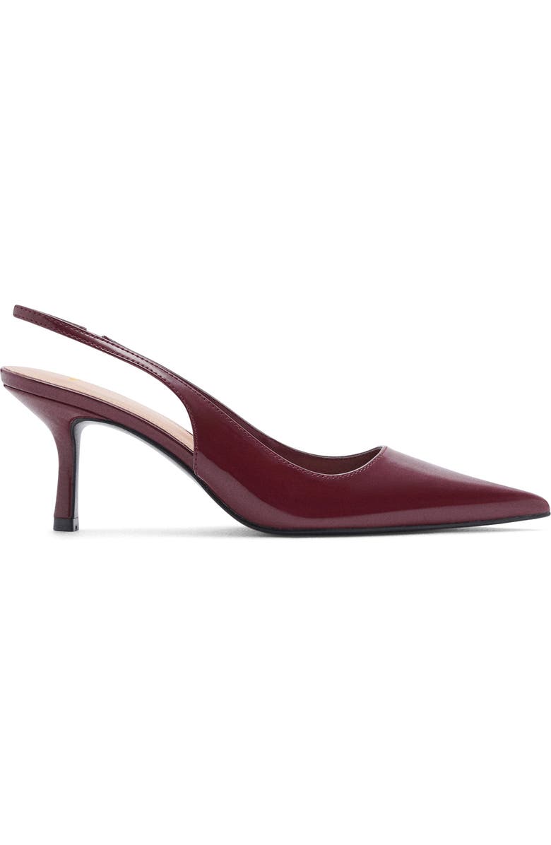 MANGO Pointed Toe Slingback Pump, Alternate, color,