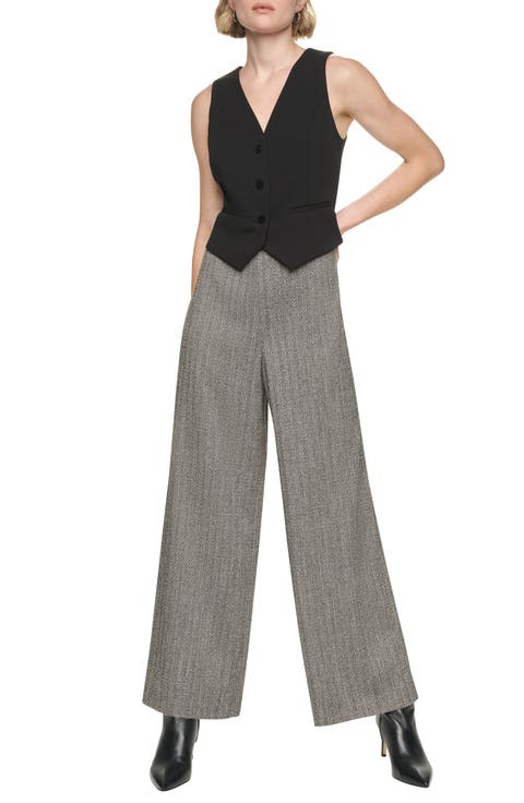 Mixed Media Jumpsuit