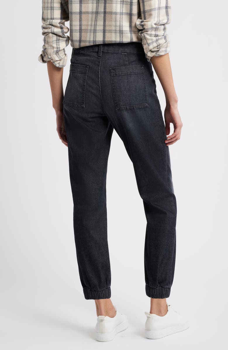 Frank & Eileen Utility Denim Joggers, Alternate, color, Washed Black