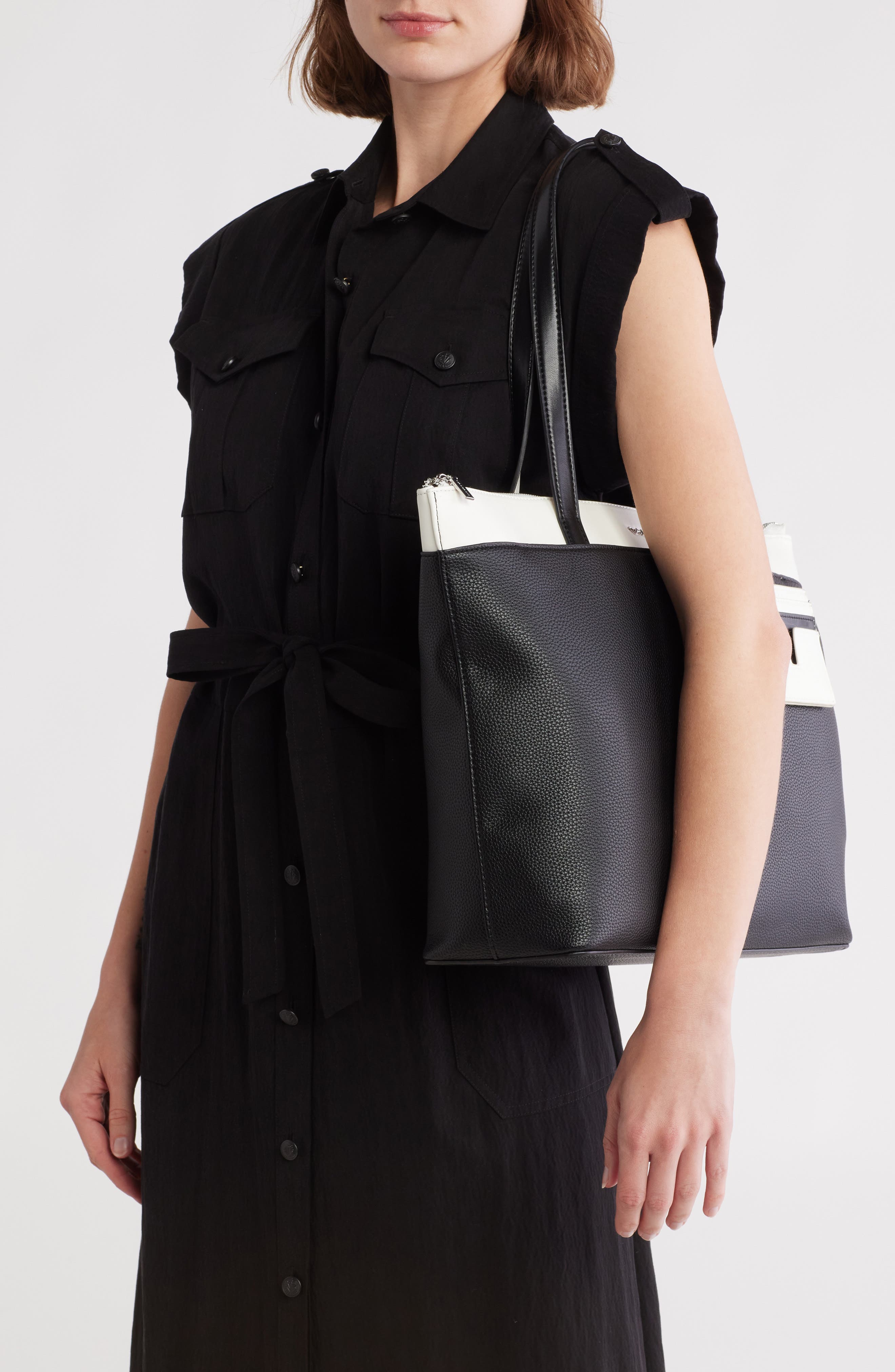 Tahari Commuter Multi Compartment Tote Bag, Alternate, color, 