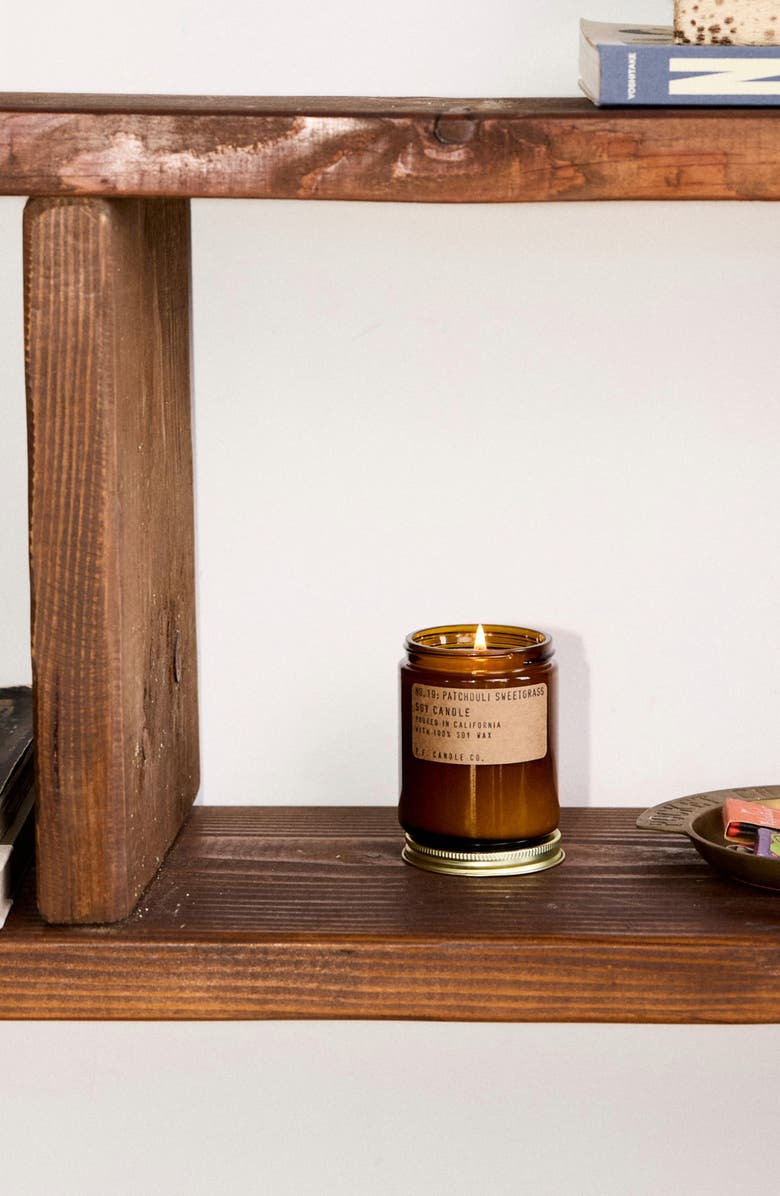P.F. Candle Co. Patchouli Sweetgrass Candle, Alternate, color, Patchouli Sweetgrass