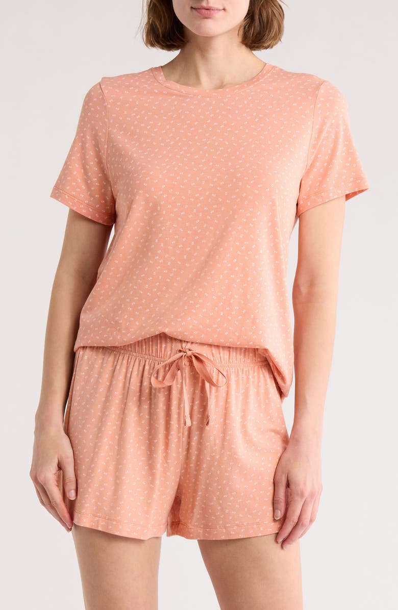 Calvin Klein Soft Slumber Pajamas, Main, color, Coral
