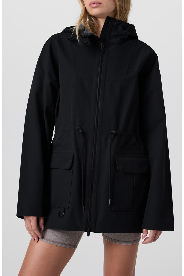 Pfeiffer Rain Jacket, Main, color, BLACK