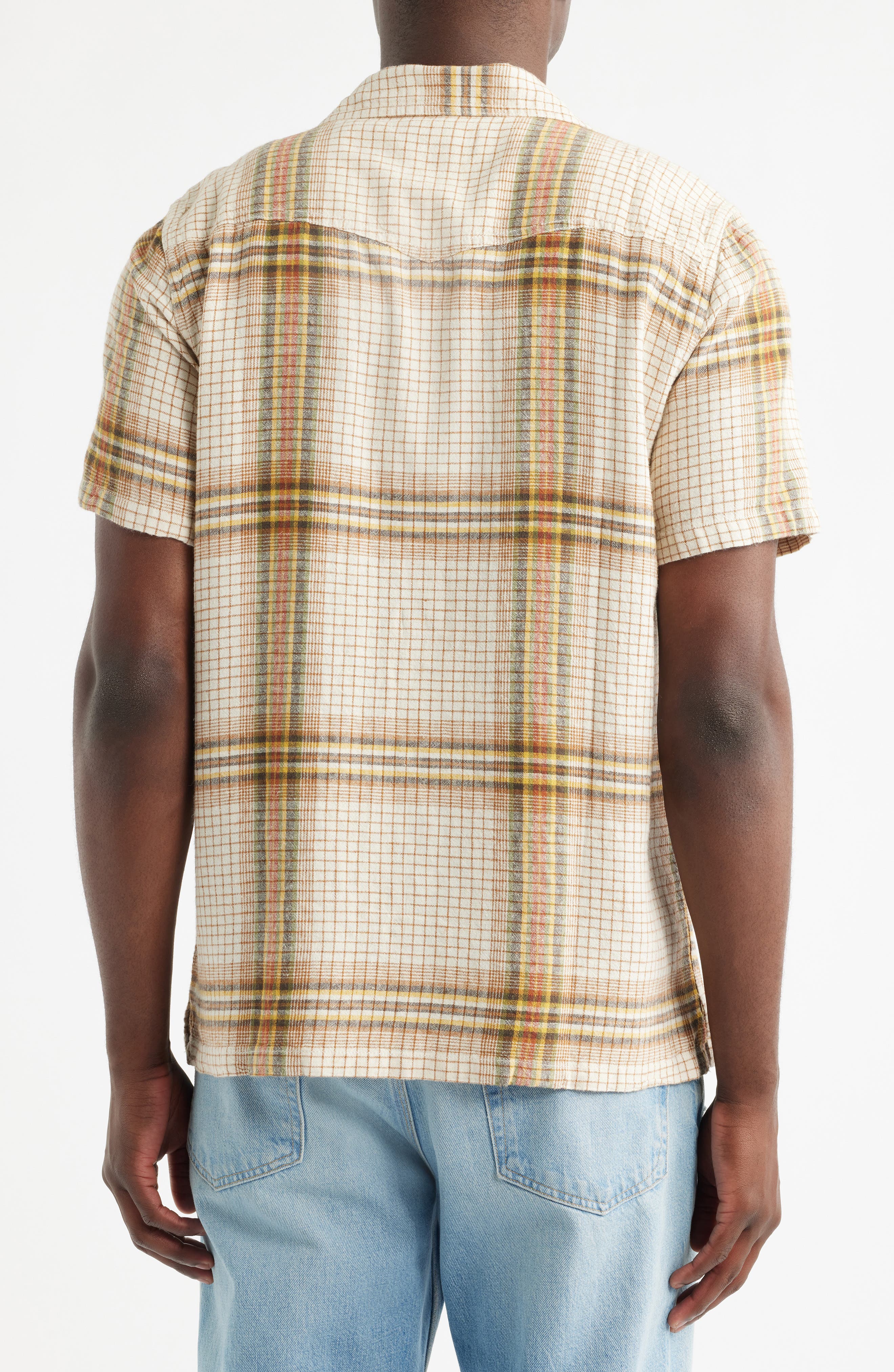 Seager Co Whippersnapper Short Sleeve Snap-Up Shirt (Men) | Nordstrom
