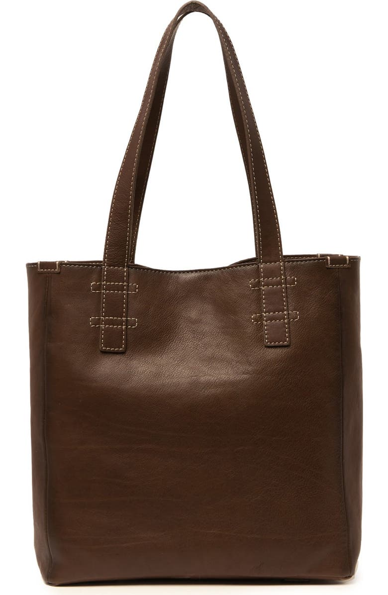 Frye Mindy Leather Pocket Tote, Alternate, color,