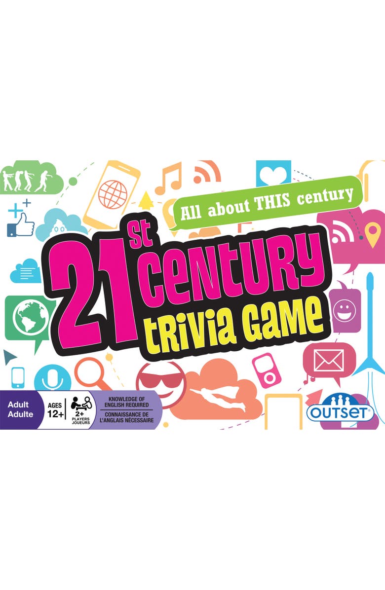 Outset Media 21st Century Trivia Game, Alternate, color, Multicolored