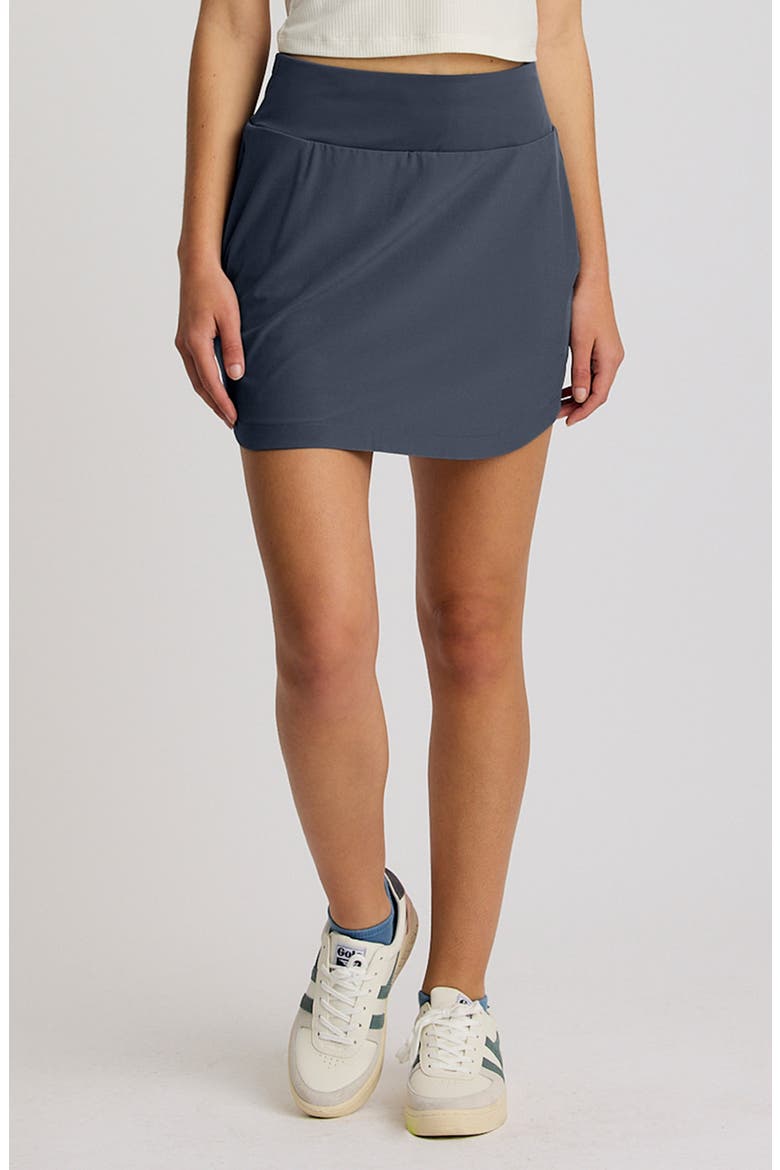 Active Breeze UPF 50+ Skort, Main, color, STORM CLOUD