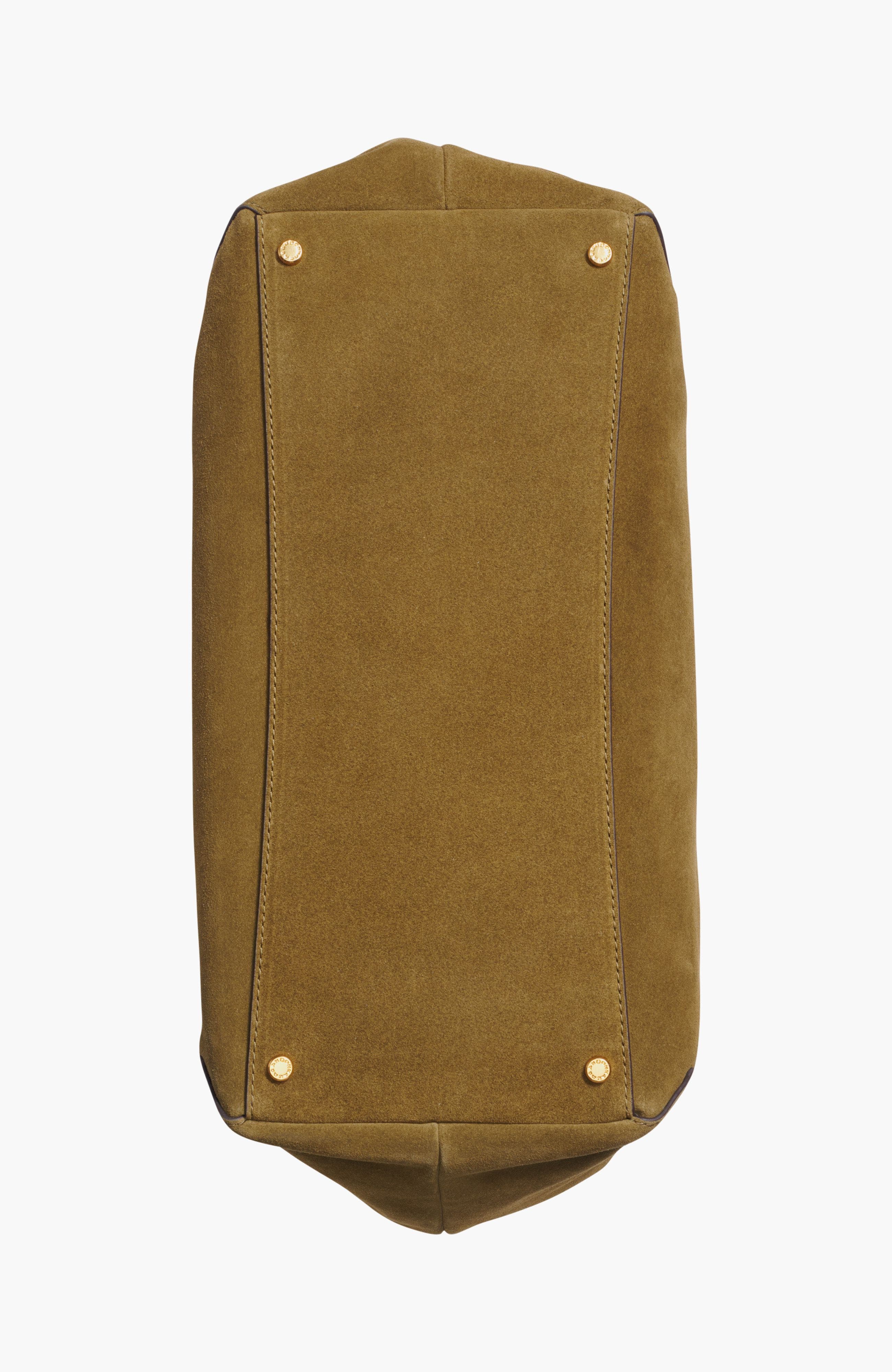 Donna Karan New York Glenwood Suede Shoulder, Alternate, color, 