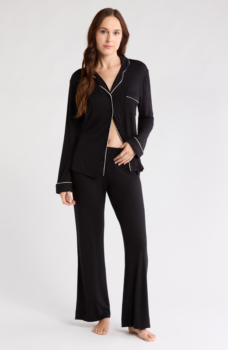 Tranquility Long Sleeve Shirt & Pants Two-Piece Pajama Set