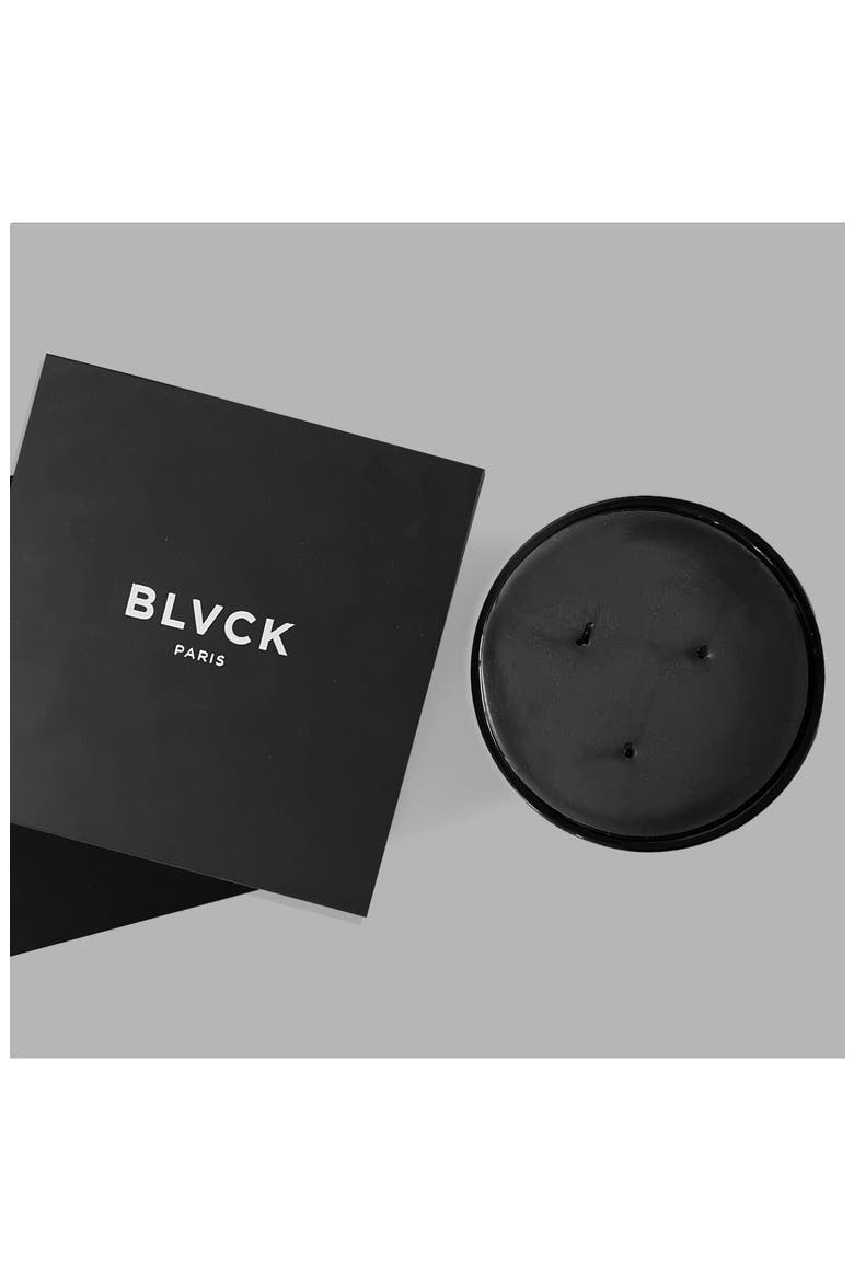 Blvck Oversized Candle, Alternate, color, Black