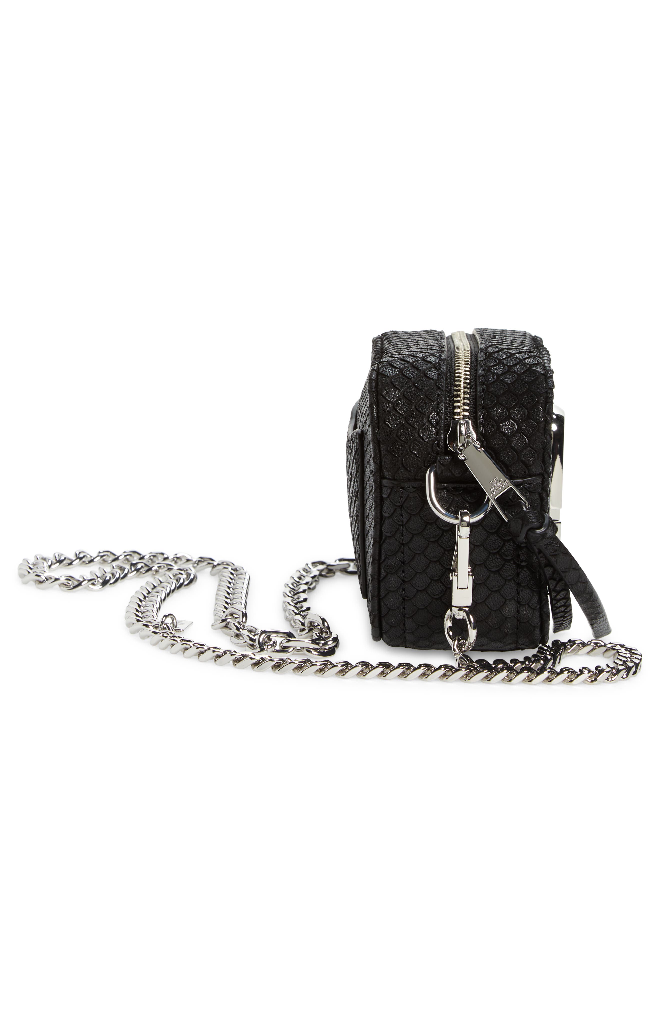 Marc Jacobs The Softshot 17 Leather Crossbody Bag, Alternate, color, 