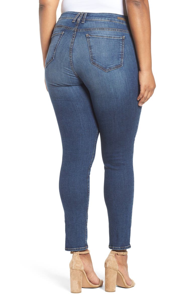 KUT from the Kloth Mia Toothpick Stretch Skinny Jeans, Alternate, color, 