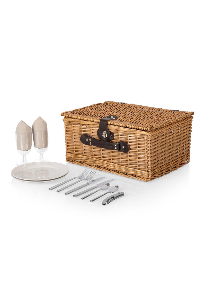 Classic Picnic Basket, Main, color, BEIGE