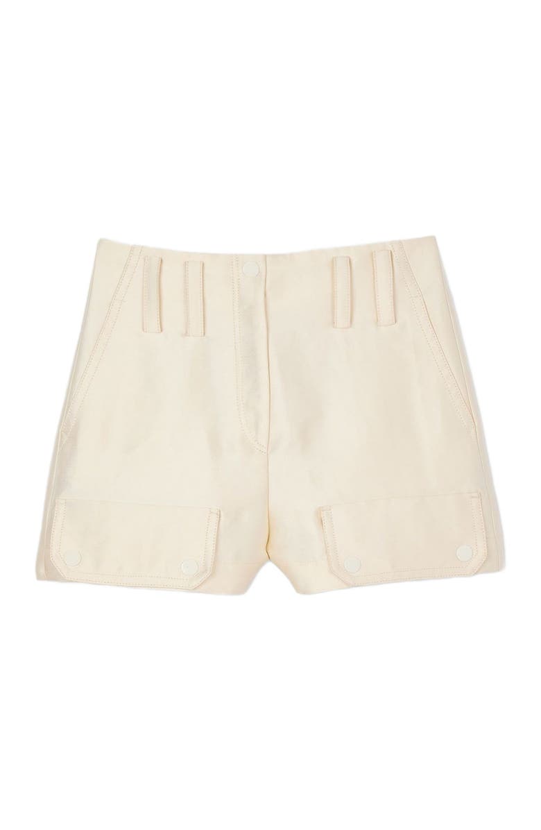 SANDRO Cargo shorts, Alternate, color, Ecru