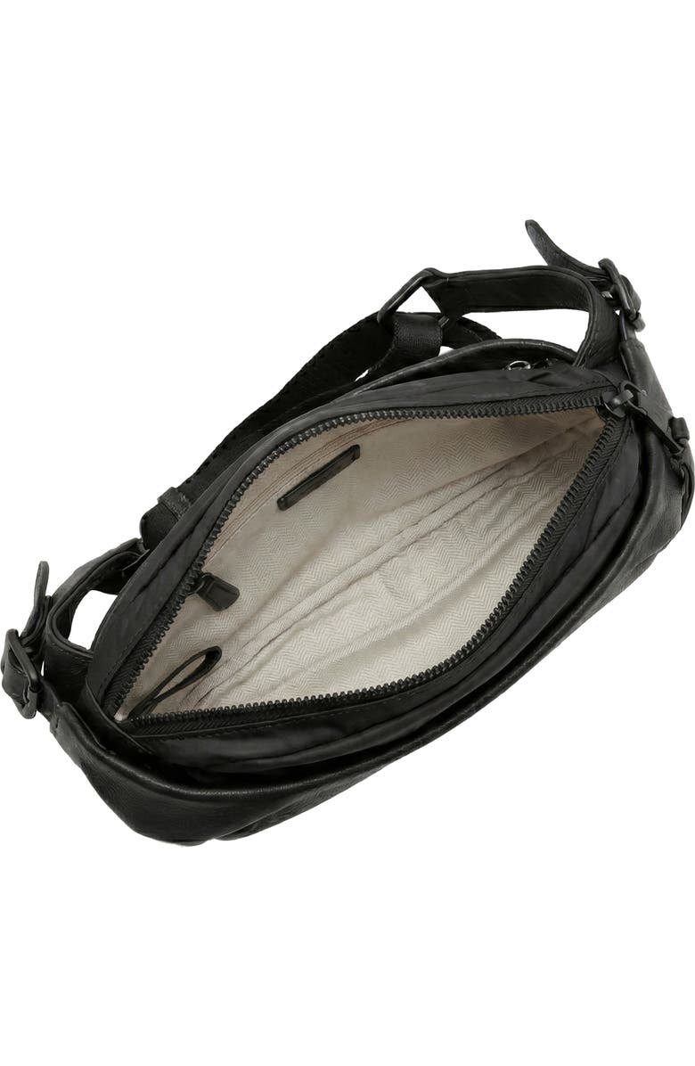 AIMEE Seeker Leather Sling Bag, Alternate, color, Blackout