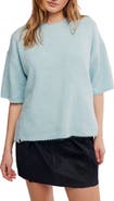 Free People Margot Oversize Short Sleeve Sweater