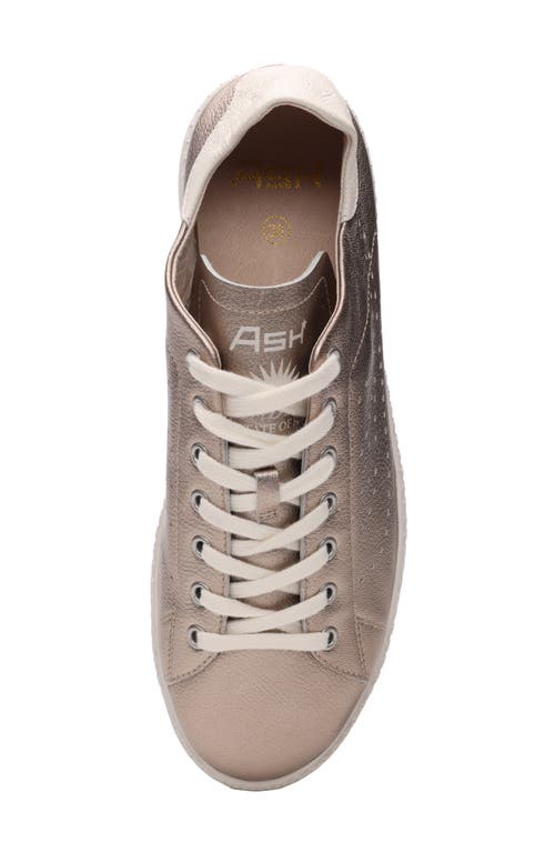 Ash Super Low Top Sneaker In Champagne