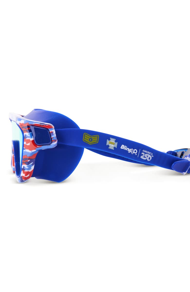 Bling2o Kids' America 250 Swim Goggles, Alternate, color,