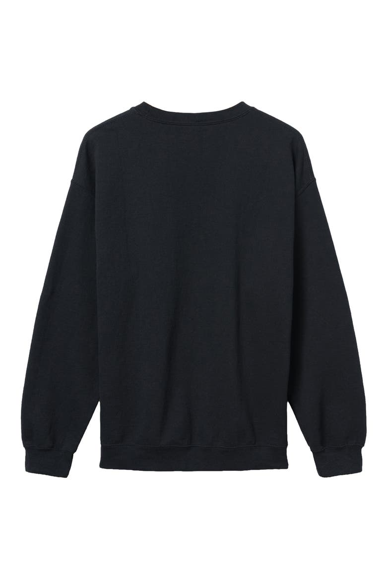 Kansas City Chiefs Cotton Blend Crewneck Sweatshirt, Alternate, color, BLACK