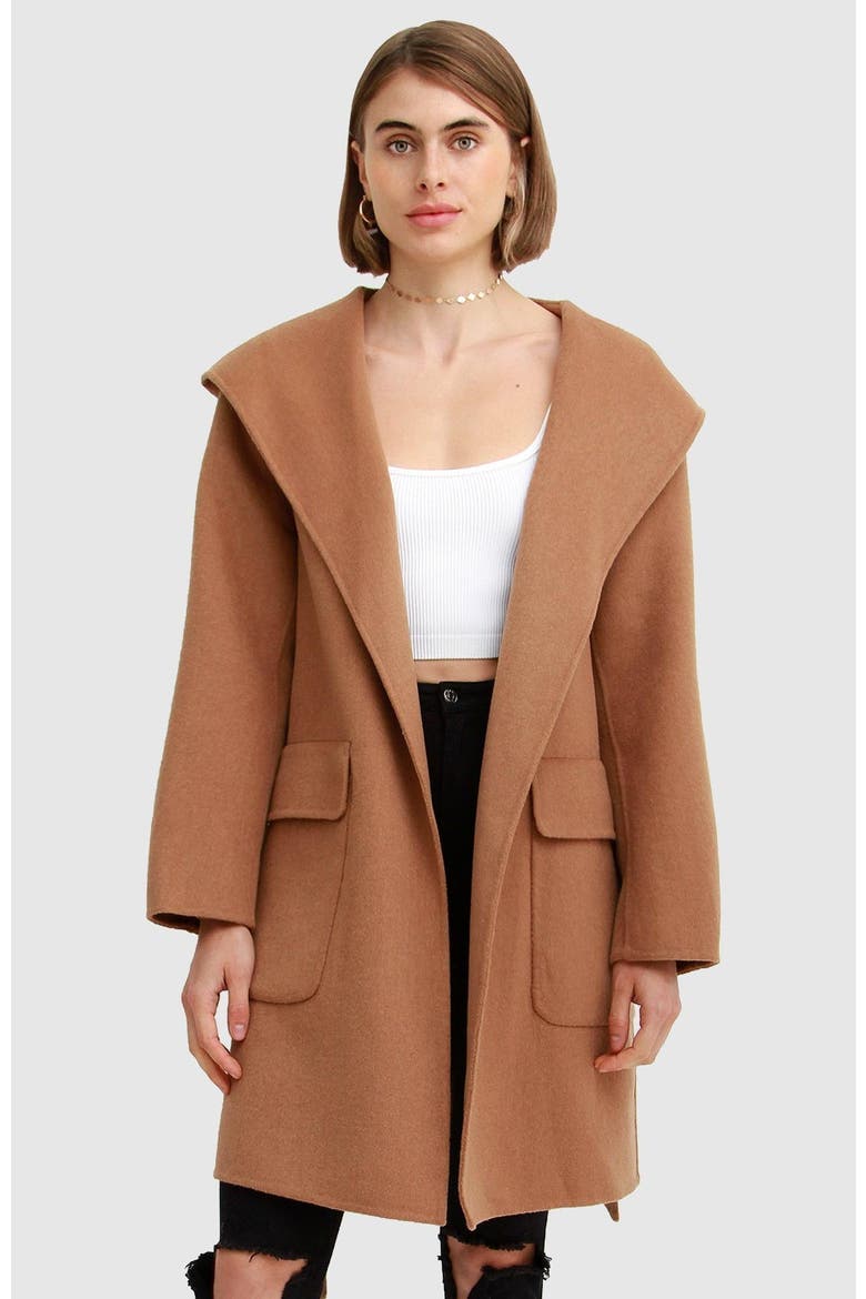 Sweet Escape Robe Coat, Alternate, color, Camel