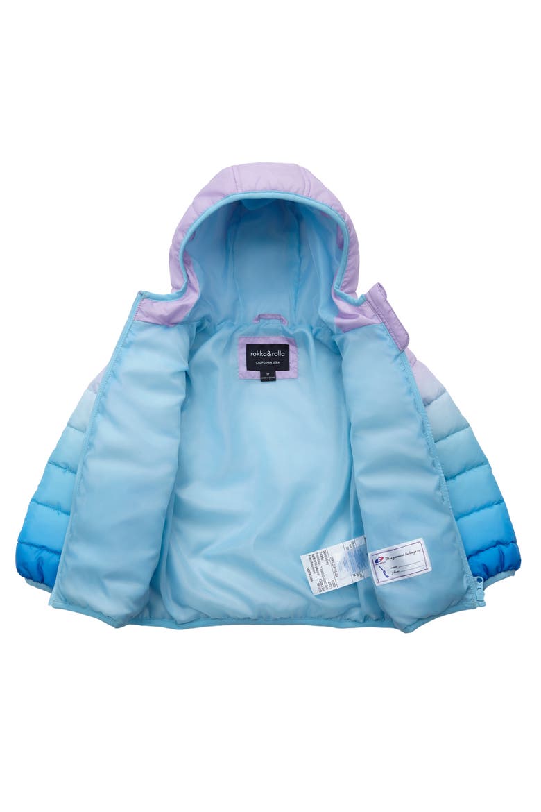 Lightweight Puffer Jacket, Alternate, color, Glacier Mist