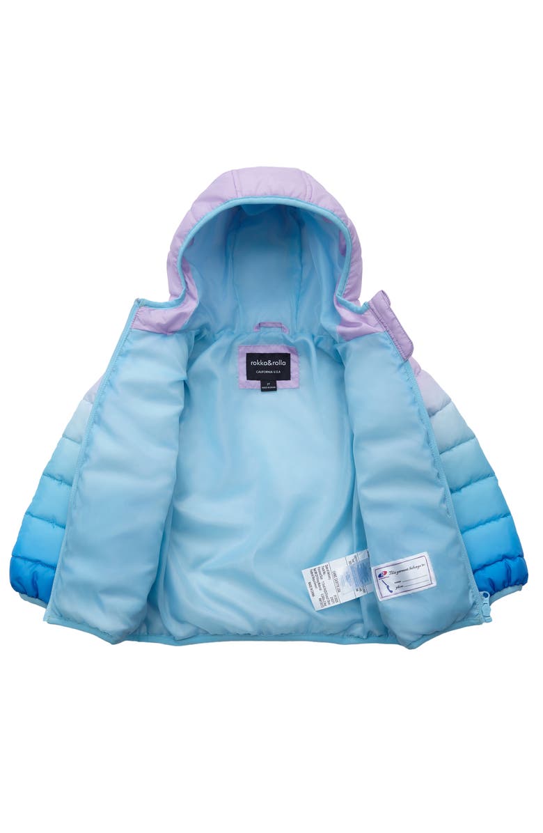 Rokka&Rolla Lightweight Puffer Jacket, Alternate, color, Glacier Mist