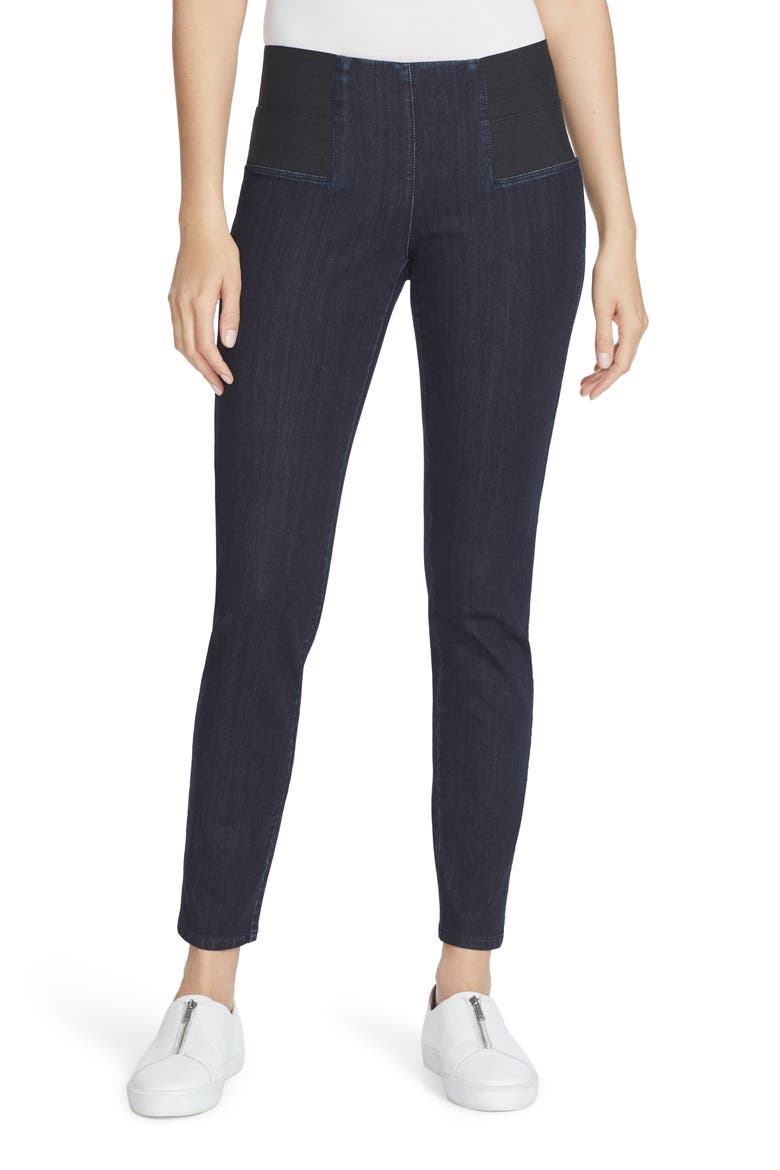 Nolita Denim Leggings, Main, color, INDIGO