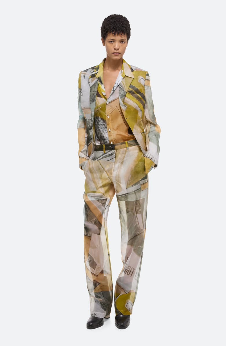 Helmut Lang Print Blazer, Alternate, color,