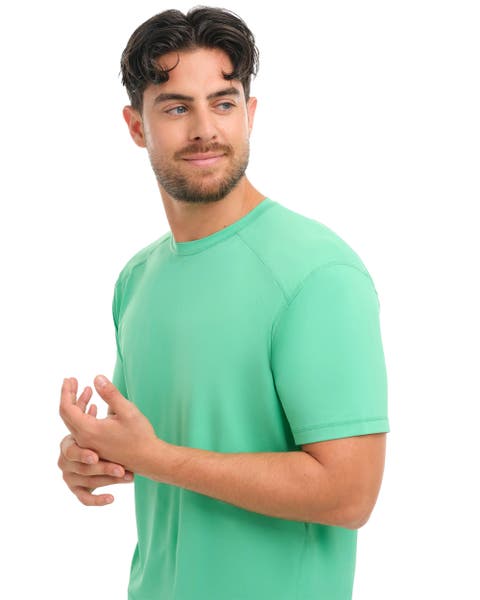 Men's Short Sleeve Crew Sun Shirt