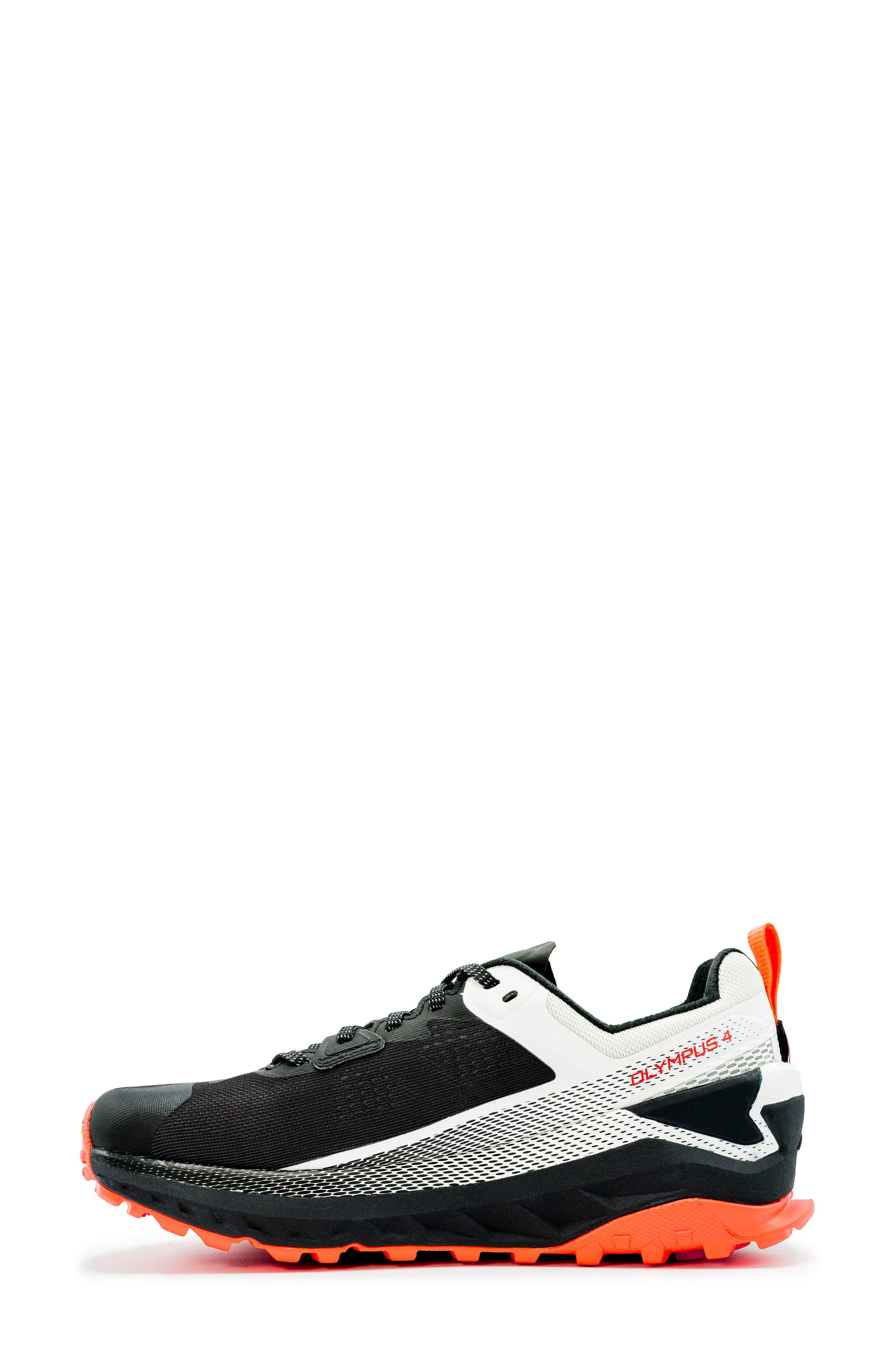 Olympus 4 Trail Running Shoe, Alternate, color, BLACK/ WHITE