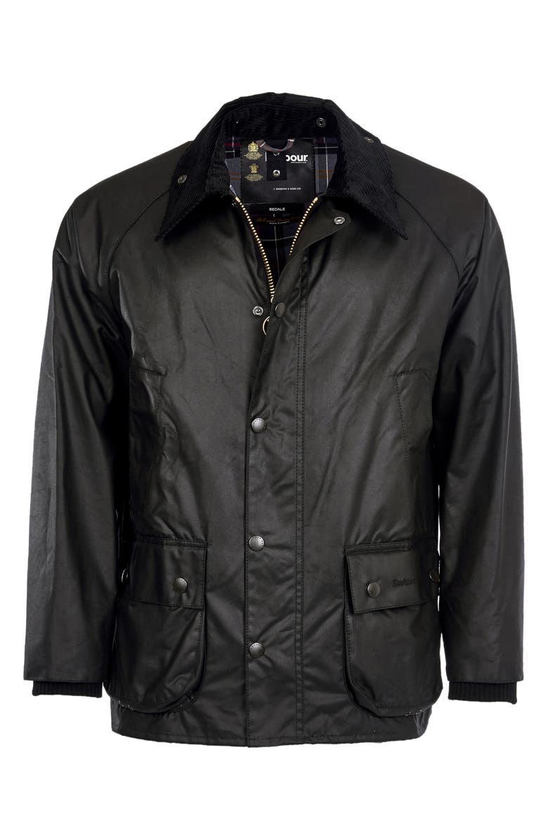 Barbour Bedale Water Resistant Waxed Cotton Jacket, Alternate, color, 