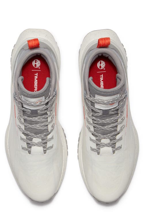 Timberland Motion Access Sneaker In White Jacquard