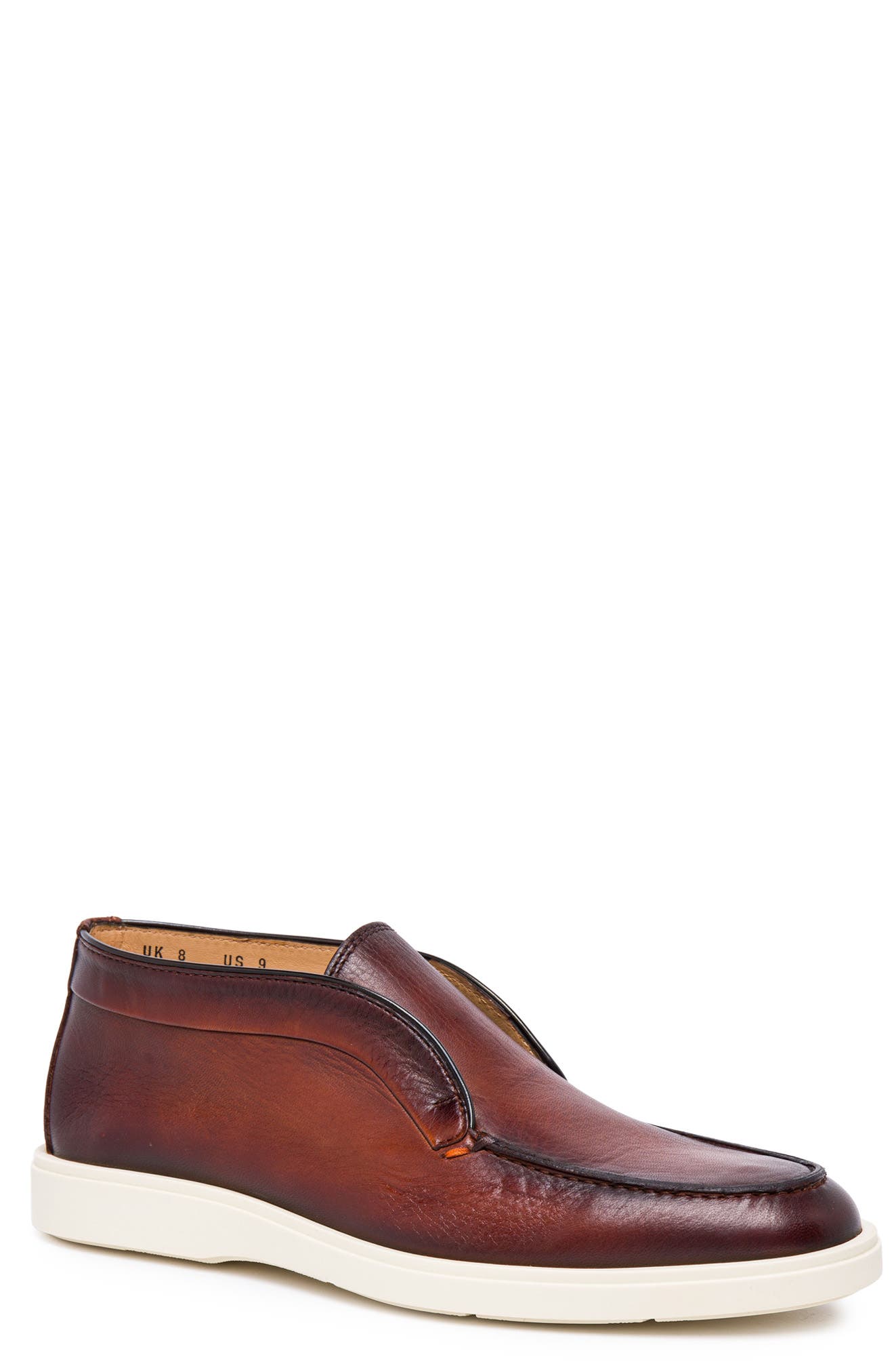 Santoni Digits Chukka Sneaker, Main, color, 