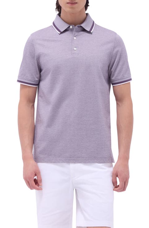 Speckled Bird's Eye Cotton Polo