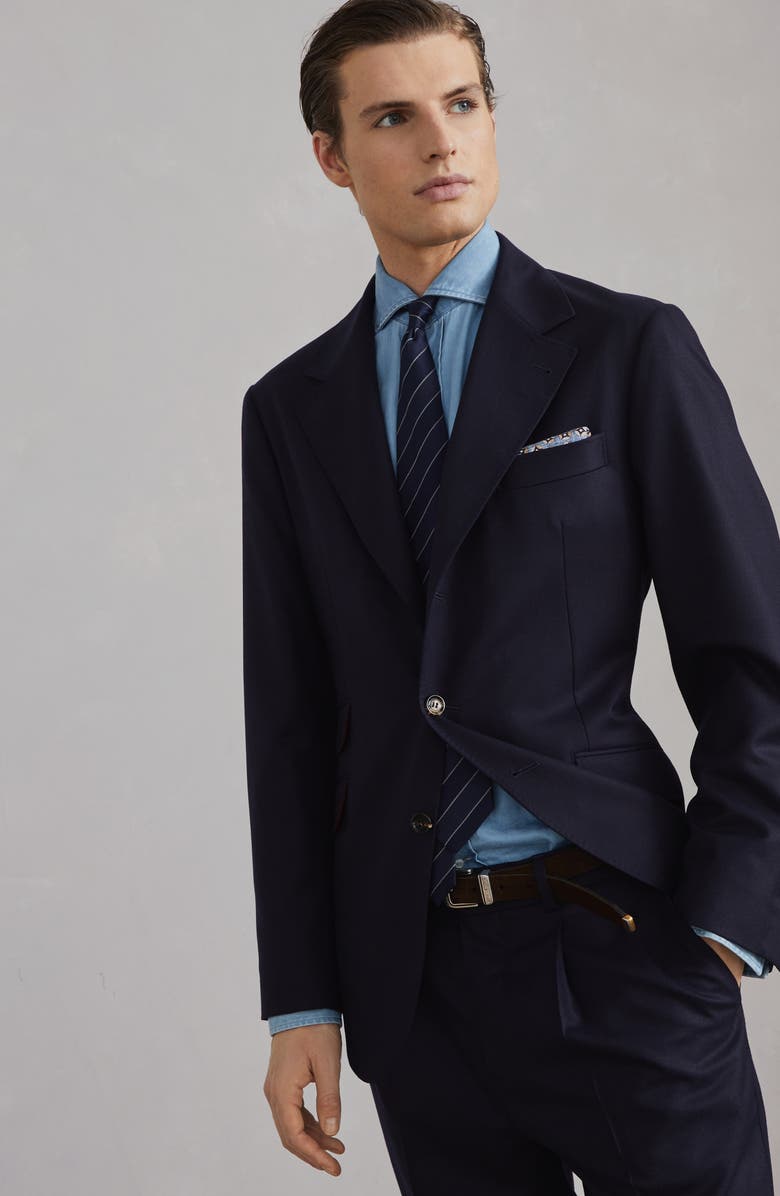 Brunello Cucinelli Deconstructed Cavallo blazer, Alternate, color, 