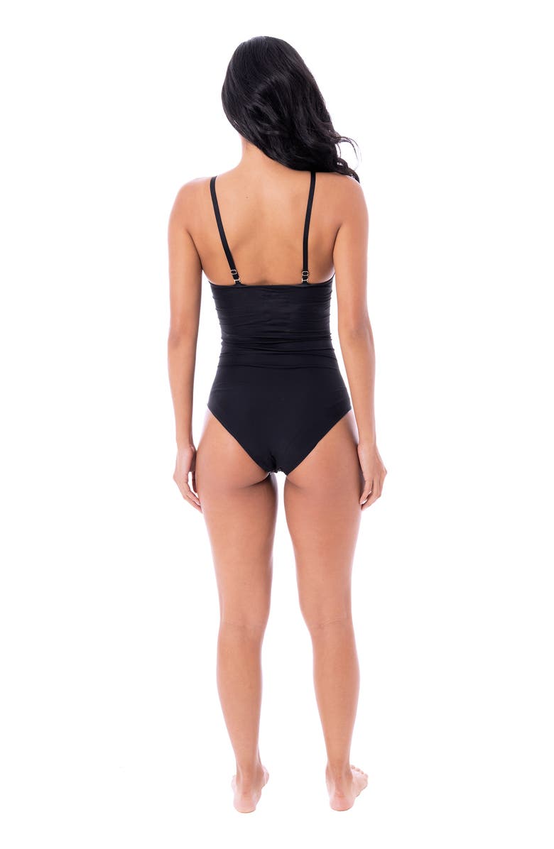 Dai Moda Women's Tammy One Piece Tummy Control Swimsuit, Alternate, color,