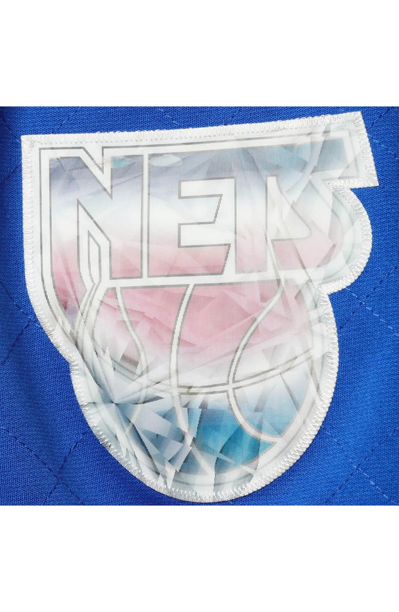 Mitchell & Ness Men's Mitchell & Ness Blue New Jersey Nets 1993 Hardwood Classics 75th Anniversary Swingman Shorts, Alternate, color, Blue
