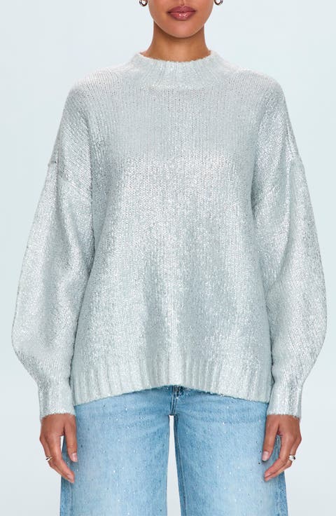 Carlen Mock Neck Oversize Sweater