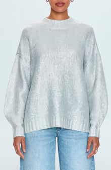 Pistola Carlen Mock Neck Oversize Sweater